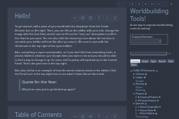 Worldbuilding Tools! — A nice way to organize worldbuilding notes for ...